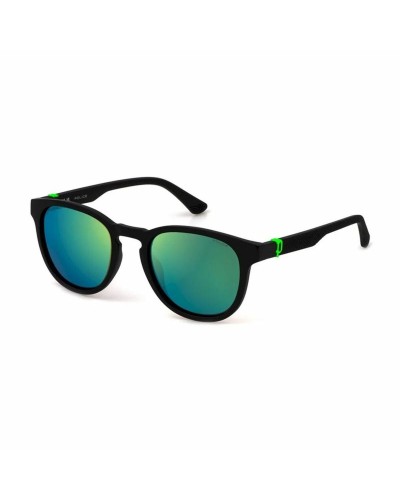 Police SPLF6053U28V Lunettes de Soleil Homme - Monture Noir Mat, Verres 53mm

