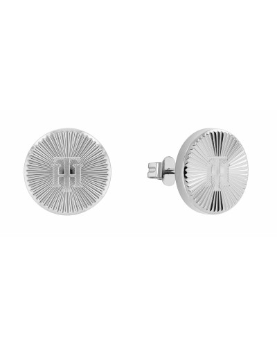 Tommy Hilfiger Women's Drop Earrings Logo Stainless Steel 1cm
