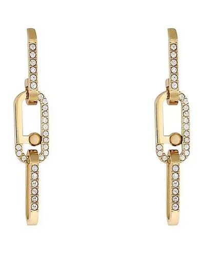LIU JO Boucles d'Oreilles Femme LJ1800 Dorées - Élégantes et Lumineuses
