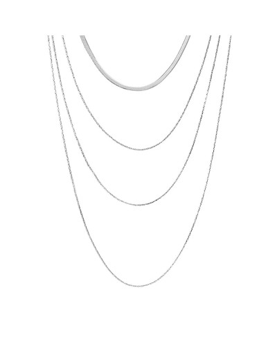 Collier Femme Stroili Argenté avec Cristaux - Bijou Élégant
