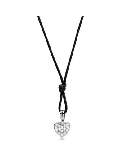 leBebé Women's Pendant LBB541_C Yellow Gold Little Girl Silhouette
