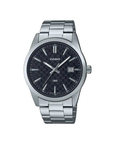 Casio Enticer Montre Homme Argent 41mm - Classique & Élégante
