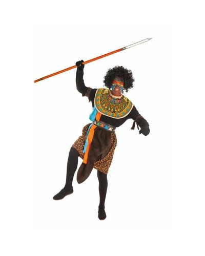 African Costume Adults L 5 Pieces - Traditional Women's Dress
