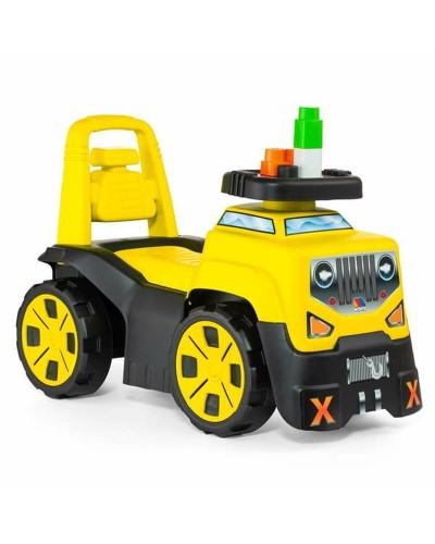 Moltó 3x1 Ride-On Yellow: Wheels & Blocks - 89cm, 10 Pieces
