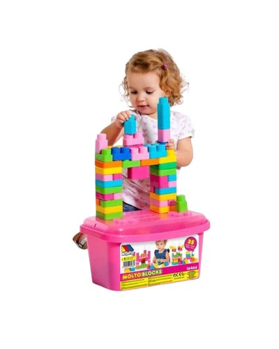 Moltó Set Construction 35 Pieces - Large Blocks for Children
