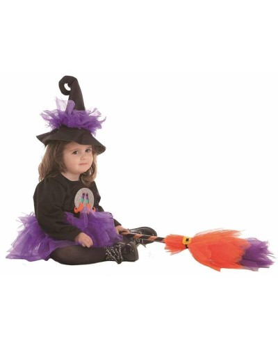 Newborn Witch Costume 0-12 Months - Halloween, Baby Girl Dress Up
