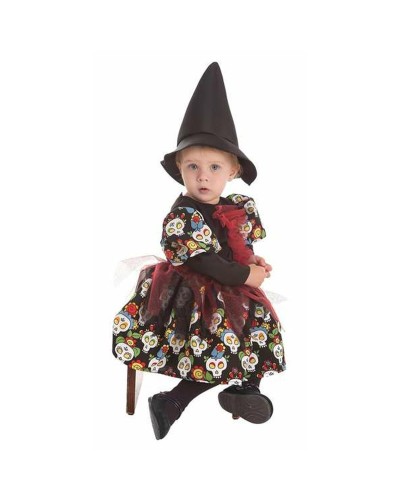 Disfraz de Bruja para Niña 1-2 Años - Halloween, Carnaval - Disfraz

