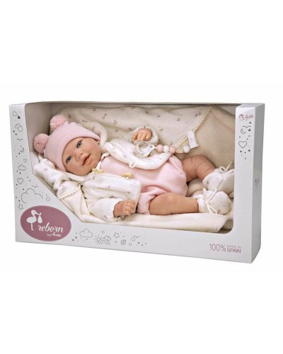 Arias Bambola Reborn Elba 45cm - Lebensecht, zum Sammeln
