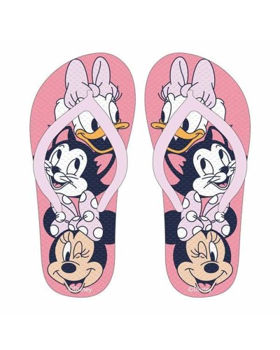 Zapatillas Niña Minnie Mouse Rosa - Cómodas y Antideslizantes Verano

