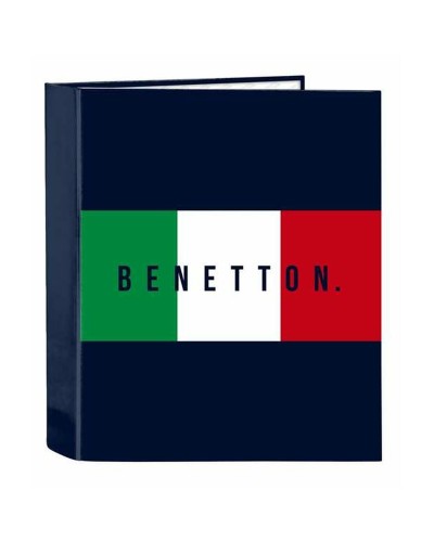 Reliure à anneaux Benetton 27 x 33 x 6 cm