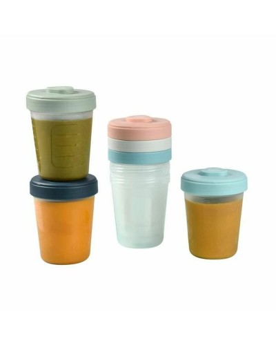 Béaba Set 6 Babykostbehälter Multicolore | Aufbewahrung Babynahrung
