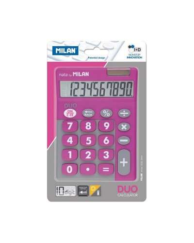 Rekenmachine Milan Wit Roze 14,5 x 10,6 x 2,1 cm