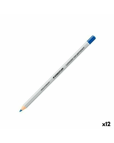 Markeerstift Staedtler Lumocolor Non permanent Blauw (12 Stuks)