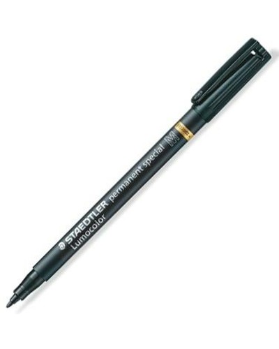 Staedtler 319 Negro - Rotulador Permanente Punta Fina - Set de 10 Unidades
