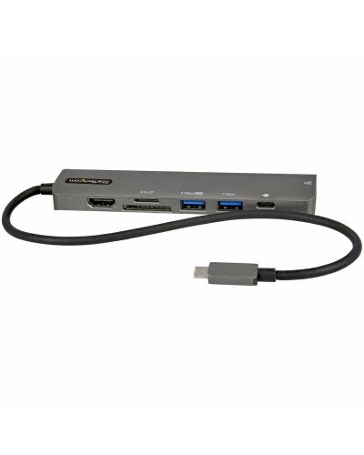 StarTech Hub USB-C 4-Porte con Lettore SD/MicroSD & Power Delivery 3.0
