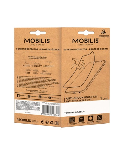 Schermbeschermer voor mobiel Mobilis 036302 ZEBRA TC22 - TC27
