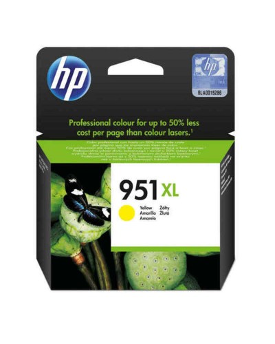 HP 951XL Cartuccia Inchiostro Giallo Originale - Alta Capacità - Ufficio/Casa

