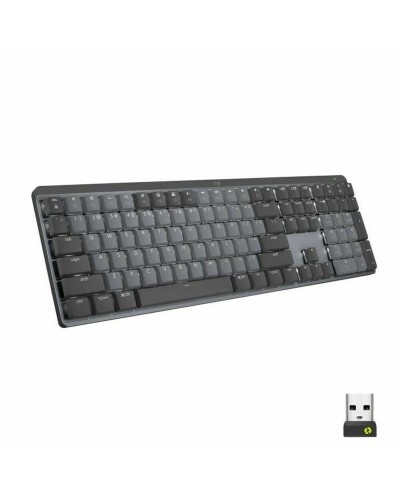 Logitech MX Mechanical Grafite: Tastiera Wireless Retroilluminata AZERTY
