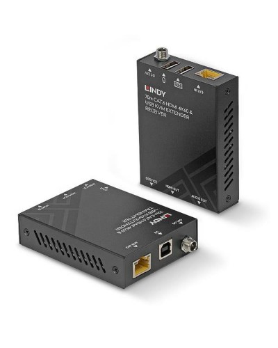 Lindy Switch HDMI 4K UHD 3 Port - Grey - High Resolution Audio & Video
