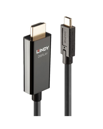 LINDY USB-C to HDMI 4K Adapter - 5m Cable - High Quality Video Transmission
