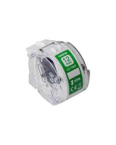 Printerlabels Brother CZ1002 Wit Groen Multicolour