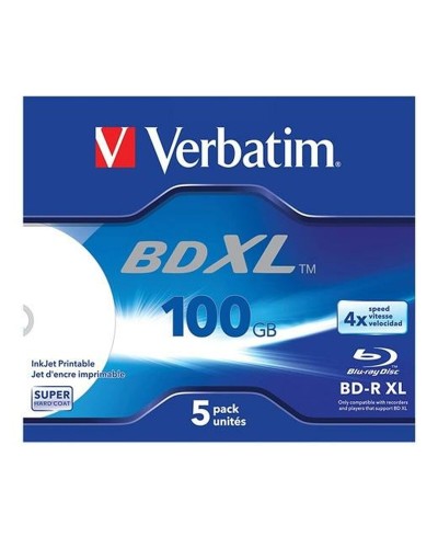 Verbatim BD-R 25GB 4x Blu-Ray Registrabile - Pack 5 Dischi
