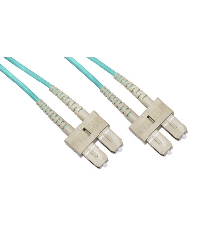 Link Cavo Fibra Ottica Sc A Sc Multimode Duplex Om3 50-125 0,5mt