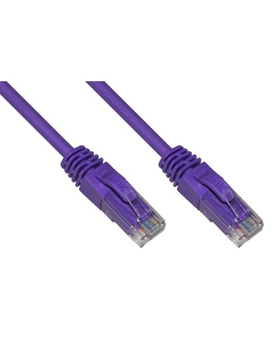 Link Cavo Di Rete Categoria 6a Non Schermato Utp Awg24 Viola Halogenfree 025mt