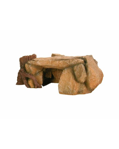 Decorazione Acquario Trixie, Rocce Artificiali Ornamento, Rifugio per Pesci e Gamberi