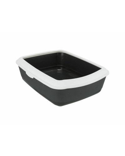 Trixie Classic Katzenstreuwanne Dunkelgrau/Weiß | 37 x 15 x 47 cm
