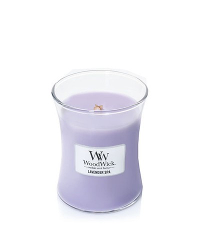 Candela Profumata Woodwick Lavender Spa 275 g