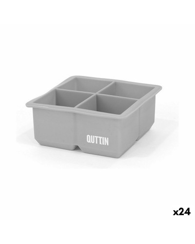 Eiswürfelform Quttin Flexibel Silikon 10,5 x 10,5 x 5 cm (24 Stück)