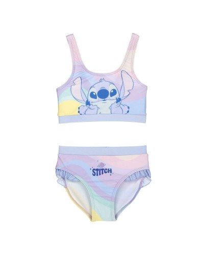 Bikini Mujer Stitch Multicolor - Traje de Baño Verano
