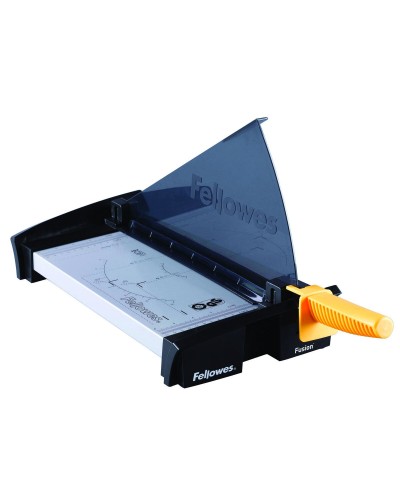 Fellowes Fusion A4 Guillotine Paper Cutter Precise 120 Sheets - Black/Silver
