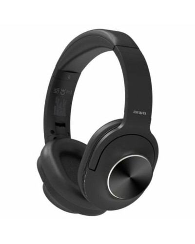 Aiwa HST220BT Bluetooth Headphones Black - Immersive and Portable Audio
