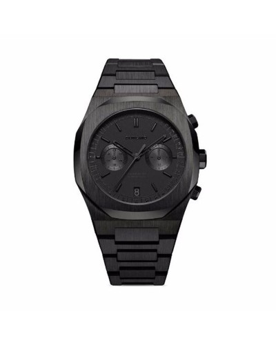 D1 Milano Project Shadow REF-03: Orologio Uomo Nero Opaco - Edizione Limitata
