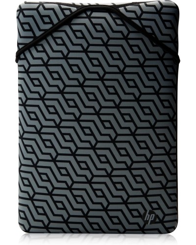 Hp Protective Reversibile Sleeve Per Notebook Fino A 15.6'' Design Reversibile GeometricO-Nero