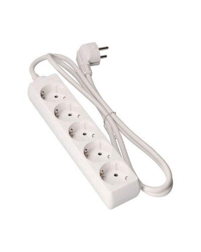 Schuko-Steckdosenleiste EDM - 5 Steckdosen 1,5m - Schutz für Haushaltsgeräte Haus/Büro
