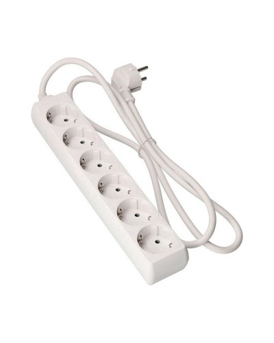 Ellist 6 Tomas-uttag utan brytare EDM Schuko (1,5 m)