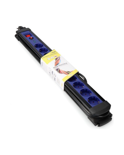 EDM Multipresa 10 Schuko 3m - Protezione Sovratensione Casa/Ufficio 
