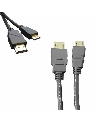 Cable HDMI 1.5m Negro Alta Velocidad - EDM Transmisión Video 4K
