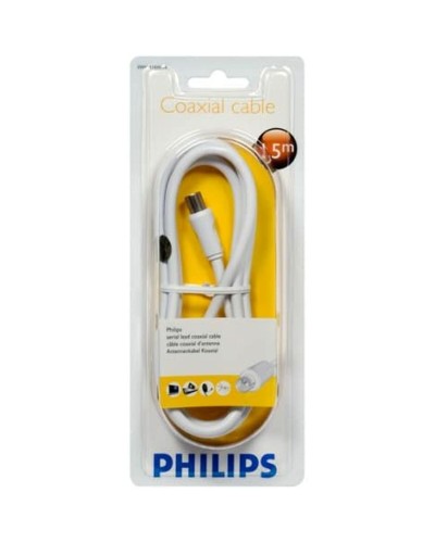 TV Antenni koaksaalikaapeli Philips SWV2516W/10 Kupari 1,5 m