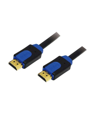 LogiLink HDMI Cable 5m - 4K Ultra HD, High Speed - Blue/Black
