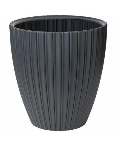 Pot de fleurs Garden ID Fancy Anthracite 40x42 cm - Design Moderne pour Plantes
