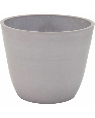 Mega Collections Vase Ecostone Egg Marron Taupe 31x25.5cm - Design Eco
