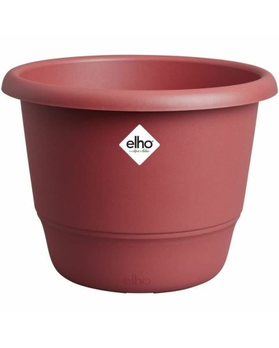 Elho Amiga Round 40: Vaso Rosso Rouge 39cm, Design Moderno
