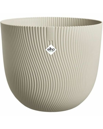 Elho Pot Beige 30cm : Design Élégant pour Plantes d'Intérieur/Extérieur
