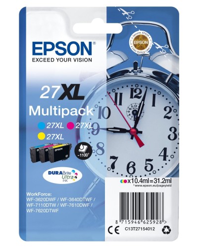 Epson Multipack Sveglia 27xl 3 Cartucce Colori