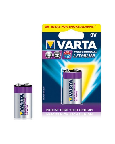 Varta Ultra Lithium 9V - Pile Alcaline Longue Durée - Unité
