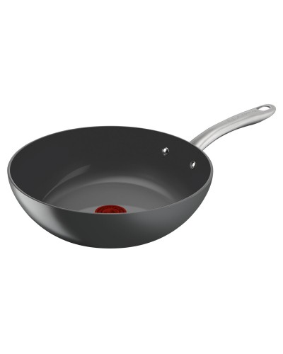 Tefal Sartén Gris Aluminio Ø28cm Antiadherente - Cocción Fácil

